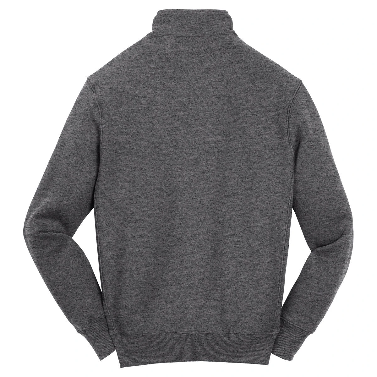 Sport-Tek Men's Graphite Heather Super Heavyweight 1/4-Zip Pullover Sweatshirt 2 Sport-Tek Men's Graphite Heather Super Heavyweight 1/4-Zip Pullover Sweatshirt - Image 2