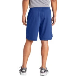 Sport-Tek Men's True Royal PosiCharge Position Short With Pockets -Sportswear Shop ST575 TrueRoyal HTB