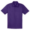 Sport-Tek Men's Purple PosiCharge Active Textured Polo