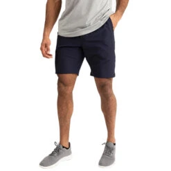 UNRL Men's Navy Stride Short -Sportswear Shop STRDSHORT NVY HTF