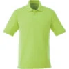 Elevate Men's Dark Citron Green Belmont Short Sleeve Polo