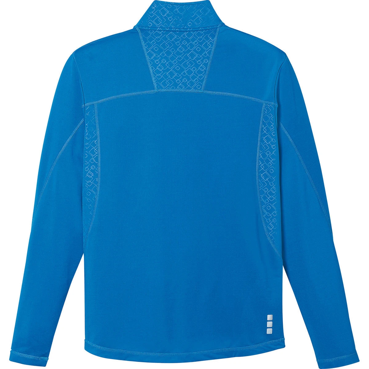Elevate Men's Olympic Blue Caltech Knit Quarter Zip 2 Elevate Men's Olympic Blue Caltech Knit Quarter Zip - Image 2