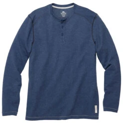 Roots73 Men's Indigo Heather Riverrock Henley
