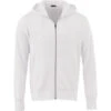Elevate Men's White Cypress Fleece Zip Hoody
