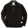 Roots73 Men's Black Killarney Fleece Quarter Zip