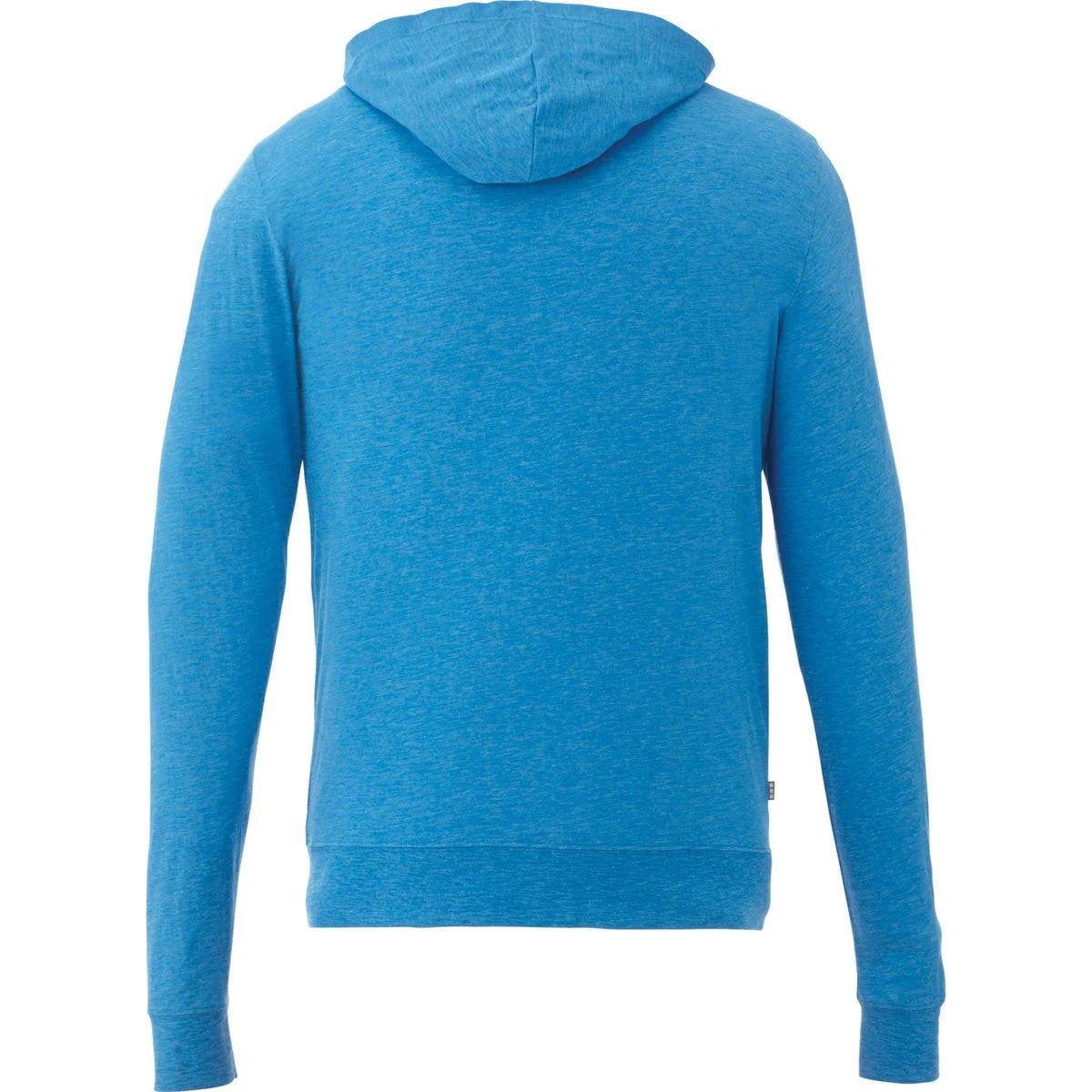 Elevate Men's Olympic Blue Heather Garner Knit Full Zip Hoodie 2 Elevate Men's Olympic Blue Heather Garner Knit Full Zip Hoodie - Image 2