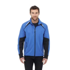 Elevate Men's Olympic Blue Sitka Hybrid Softshell Jacket -Sportswear Shop TM19530 Olympic Blue HTF