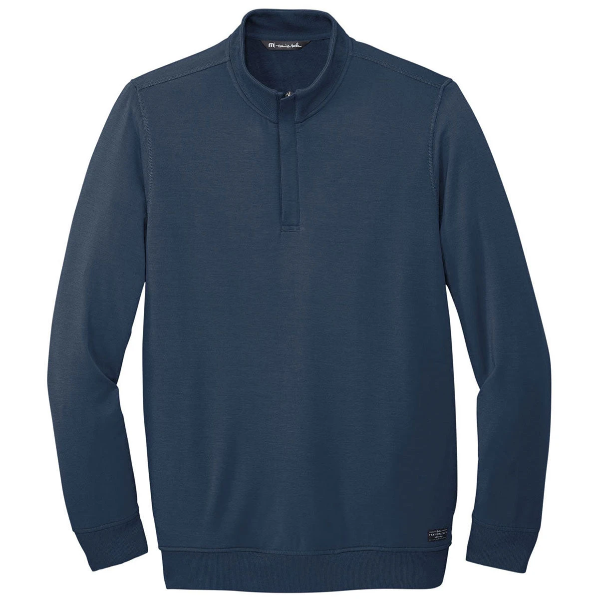 TravisMathew Men's Blue Nights Newport Quarter Zip Fleece 1 TravisMathew Men's Blue Nights Newport Quarter Zip Fleece