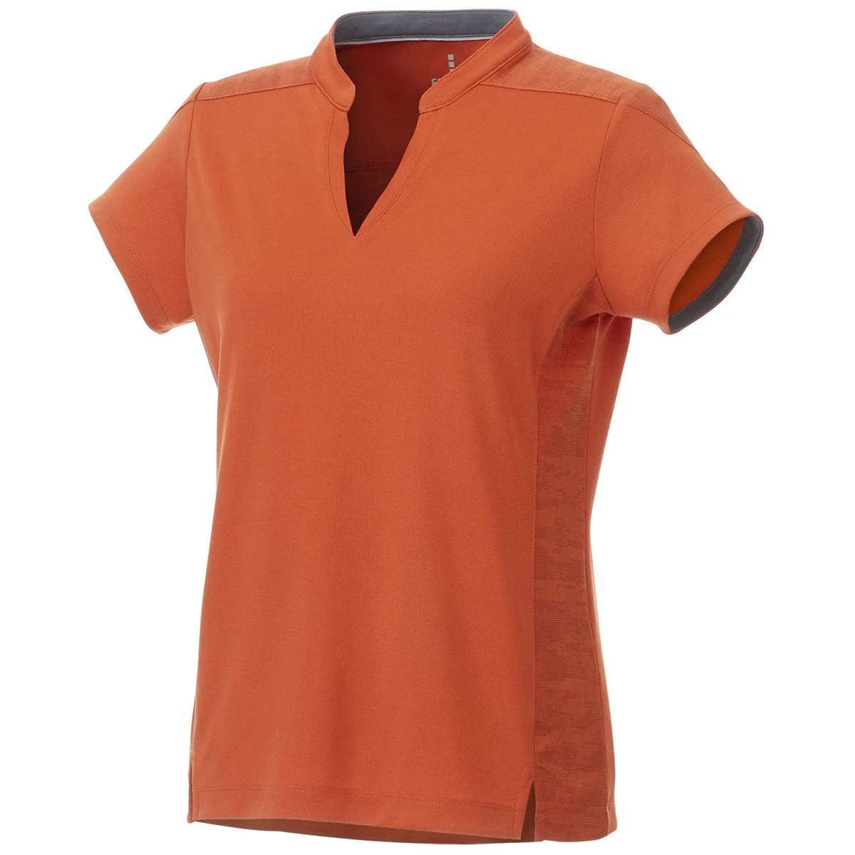Elevate Women's Saffron Piedmont Short Sleeve Polo 1 Elevate Women's Saffron Piedmont Short Sleeve Polo