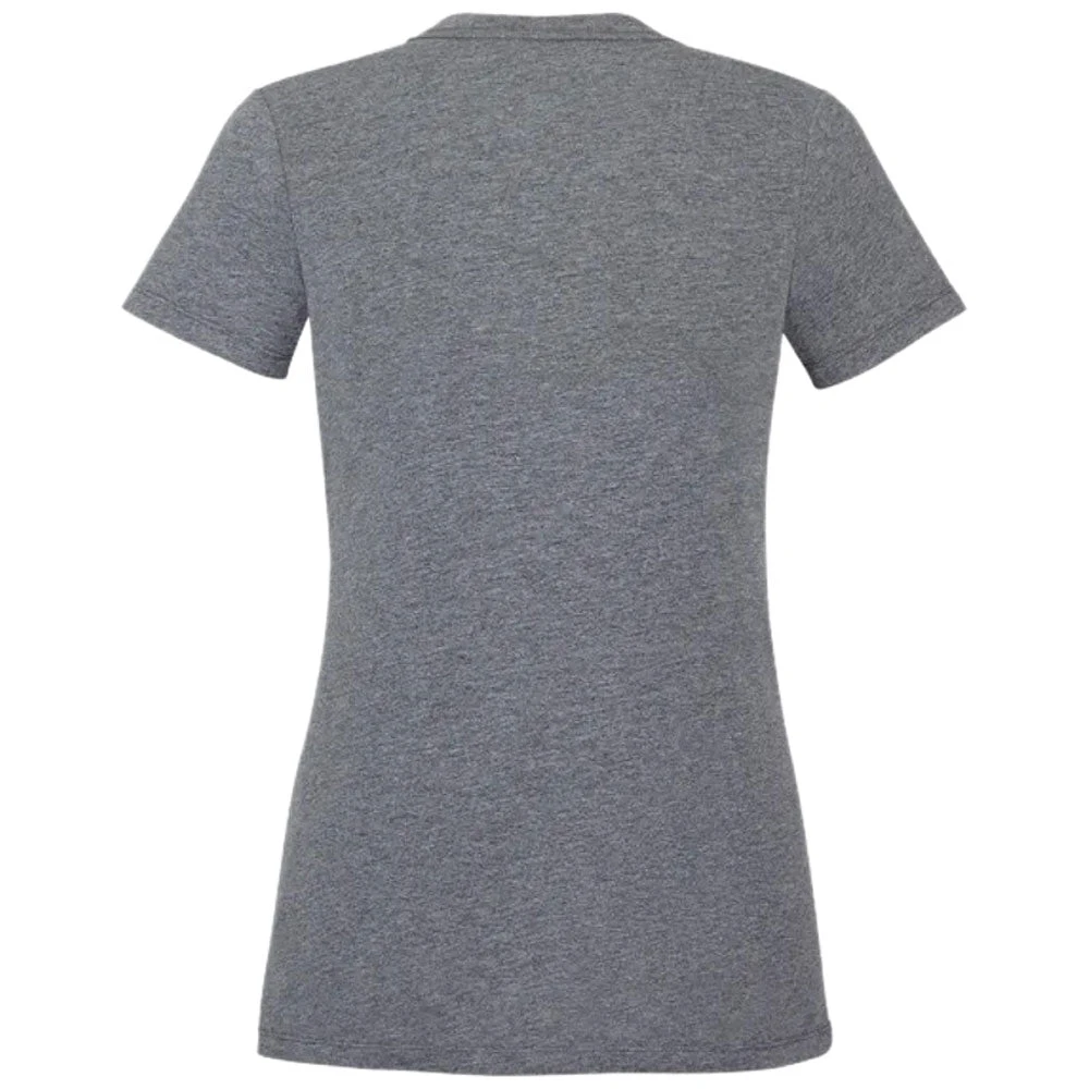 Elevate Women's Heather Charcoal Somoto Eco Short Sleeve Tee 2 Elevate Women's Heather Charcoal Somoto Eco Short Sleeve Tee - Image 2