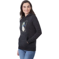 Tentree Women's Meteorite Black Space Dye Classic Hoodie -Sportswear Shop TM98218 Meteorite Black Space Dye HTS