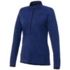 Elevate Women's New Royal Heather Mather Knit Half Zip
