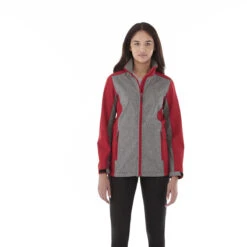 Elevate Women's Vintage Red Vesper Softshell Jacket -Sportswear Shop TM99545 Vintage Red HTF