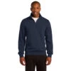 Sport-Tek Men's True Navy Tall 1/4-Zip Sweatshirt