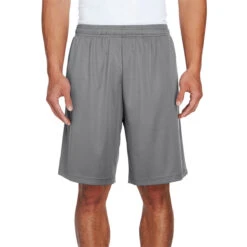 Team 365 Men's Sport Graphite Zone Performance Shorts
