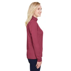Team 365 Women's Sport Maroon Heather Zone Sonic Heather Performance Quarter-Zip 9 Team 365 Women's Sport Maroon Heather Zone Sonic Heather Performance Quarter-Zip -Sportswear Shop TT31HW Sport Maroon Heather HTS