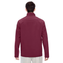 Team 365 Men's Sport Maroon Leader Soft Shell Jacket -Sportswear Shop TT80 Sport Maroon HTB