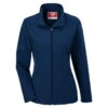 Team 365 Women's Sport Dark Navy Leader Soft Shell Jacket