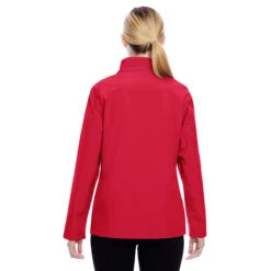 Team 365 Women's Sport Red Leader Soft Shell Jacket -Sportswear Shop TT80W Sport Red HTB