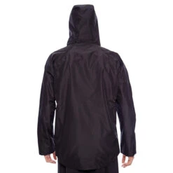 Team 365 Men's Black Dominator Waterproof Jacket -Sportswear Shop TT86 Black HTB