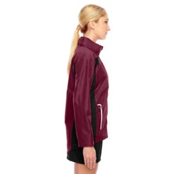 Team 365 Women's Sport Maroon Dominator Waterproof Jacket 7 Team 365 Women's Sport Maroon Dominator Waterproof Jacket -Sportswear Shop TT86W Sport Maroon HTS