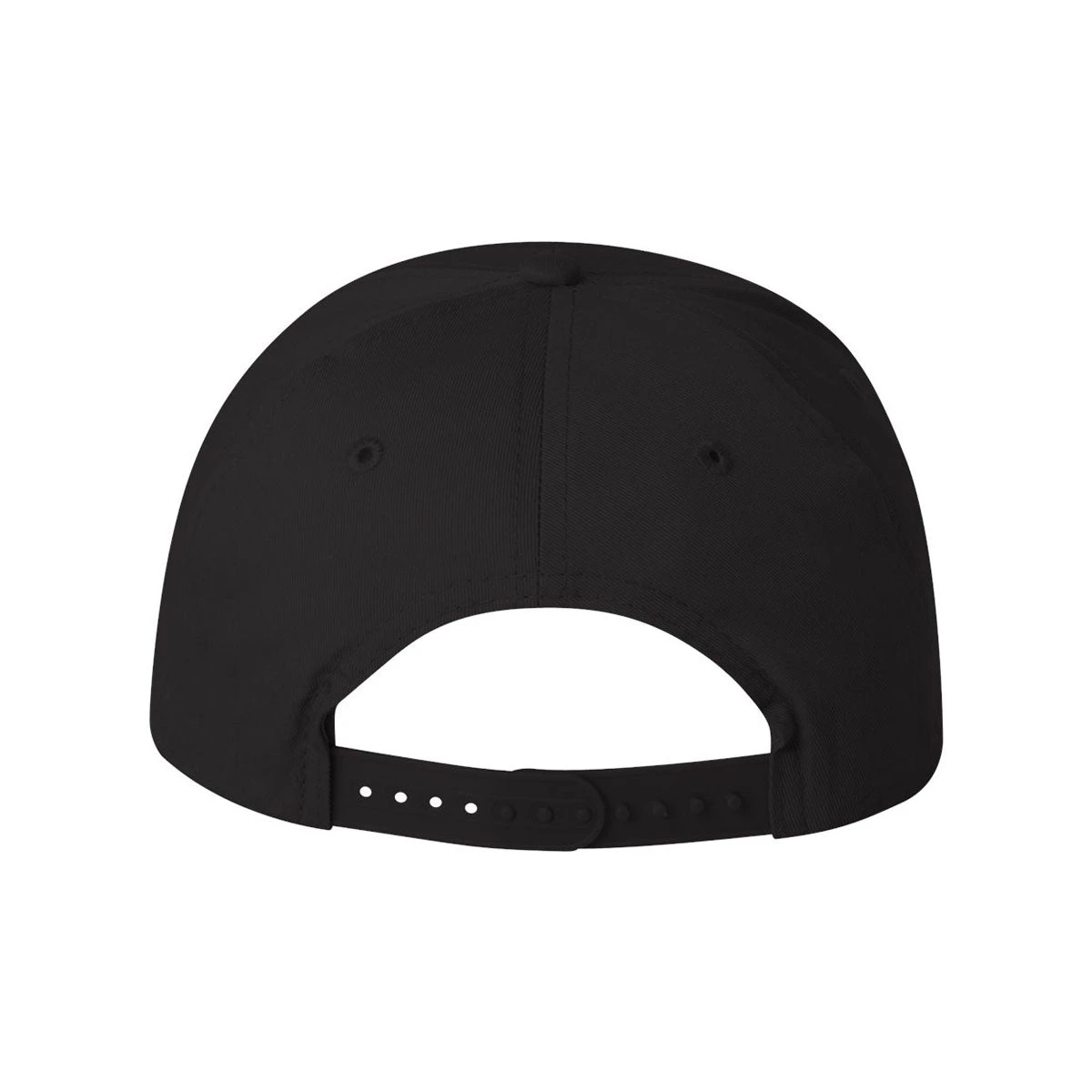 Valucap Black Twill Cap 2 Valucap Black Twill Cap - Image 2