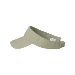 Valucap Khaki Bio-Washed Visor -Sportswear Shop VC500 Khaki 3