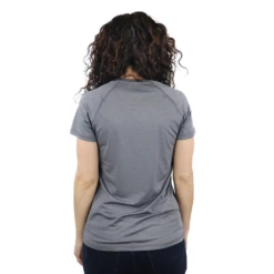 Zusa Women's Charcoal Breezy Tee -Sportswear Shop W gray back 1 6020d55b 6fab 4b2c 9b04 43a1b31d55ed