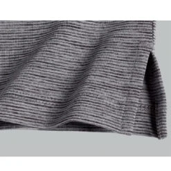 Zusa Men's Steel/Black Heather Stripe Polo -Sportswear Shop Z200 Side Vents