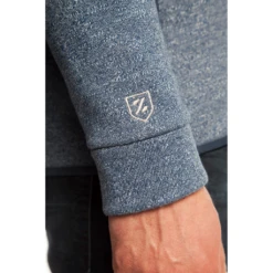 Zusa 3 Day Men's True Navy Heather Midtown Fleece Full Zip -Sportswear Shop Z400 412 Sleeve cuff 1024x1024 61b472ba e81a 4932 86d1 2c3425fc8afb