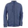 Zusa 3 Day Men's True Navy Heather Midtown Fleece Full Zip