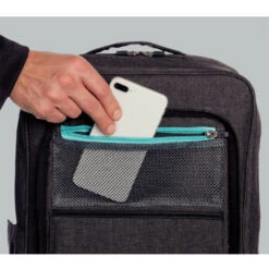 Zusa Black Heather Structured Transit Pack -Sportswear Shop Z600 Phone