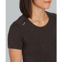 Zusa Women's Black Heather Peachy Tee -Sportswear Shop ZW150 Zusa