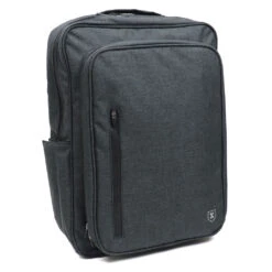Zusa Black Heather Structured Transit Pack