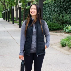 Zusa 3 Day Women's Black St. Cloud Puffer Vest -Sportswear Shop vest black 1 71a74147 5ae9 4d1c 8ae2 9fa864caa061