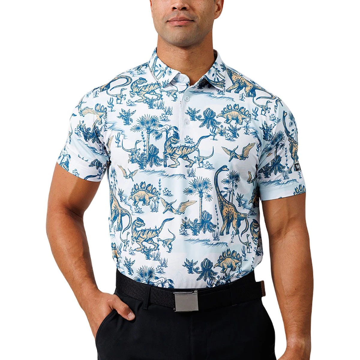 Waggle Men's Land Before Golf Polo 1 Waggle Men's Land Before Golf Polo